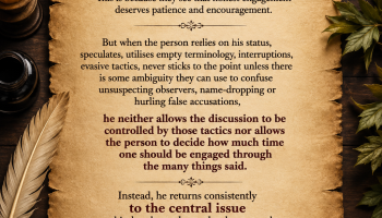 The Anatomy of Fruitless Discourse