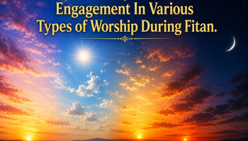 [1] Engagement In Various Types of Worship During Fitan