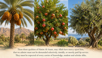 These Three Qualities of Hatim al-Asam We Admire Must Not Be Demanded Selectively