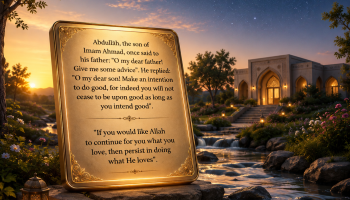 Comprehensive advice of a beloved father to a beloved son