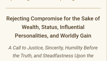 Truth Without Concealment, Testimony Without Retreat, Justice Without Fear